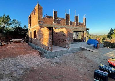 fase construcción casa unifamiliar