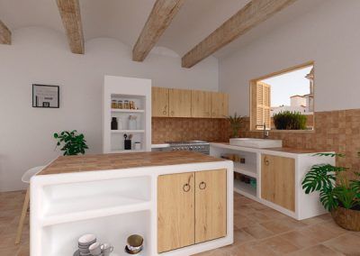 cocina rustica