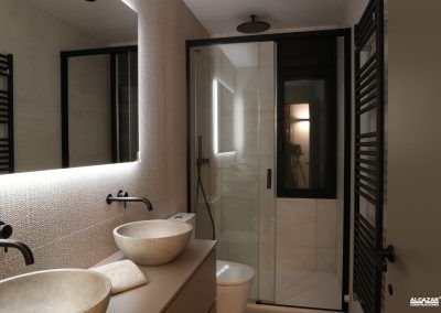 Baño alto standing