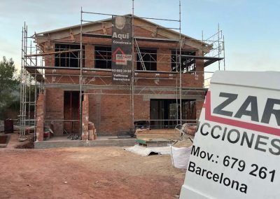 casa unifamiliar construcción 2023 Barcelona
