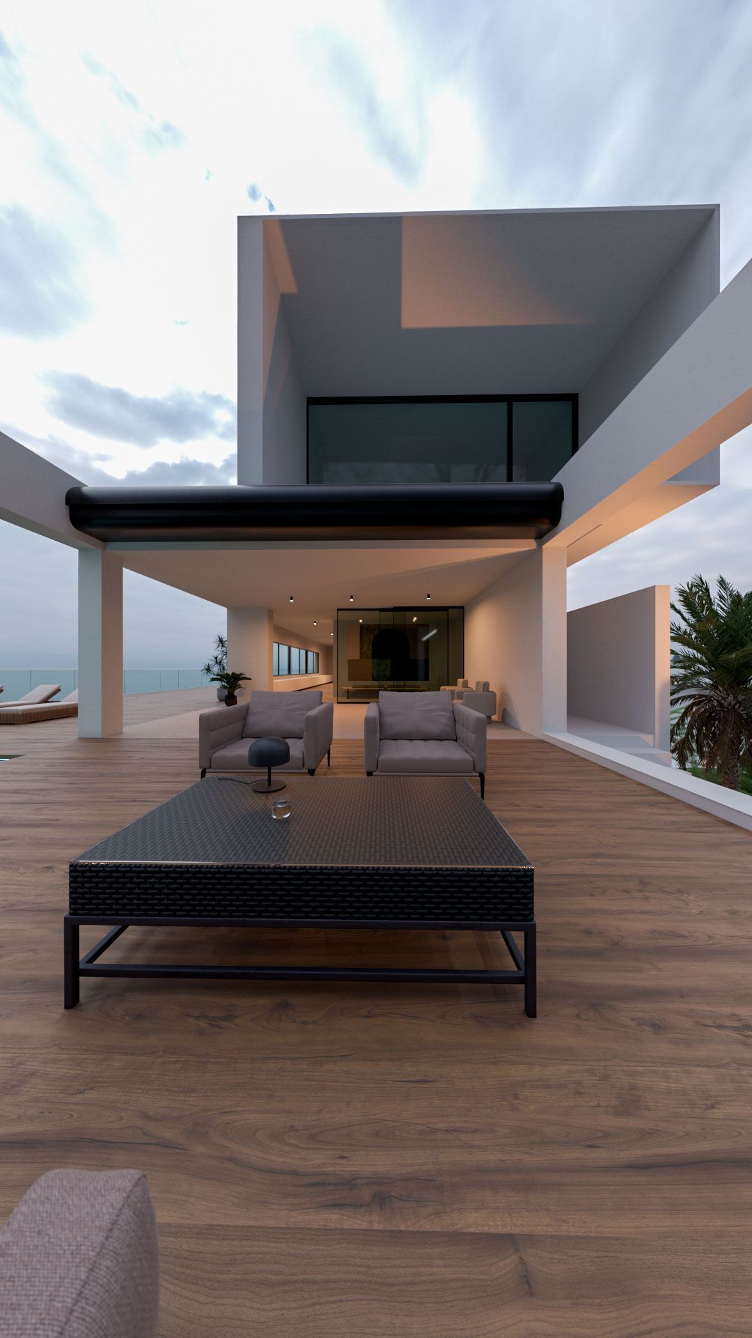 porche casa diseño Garraf