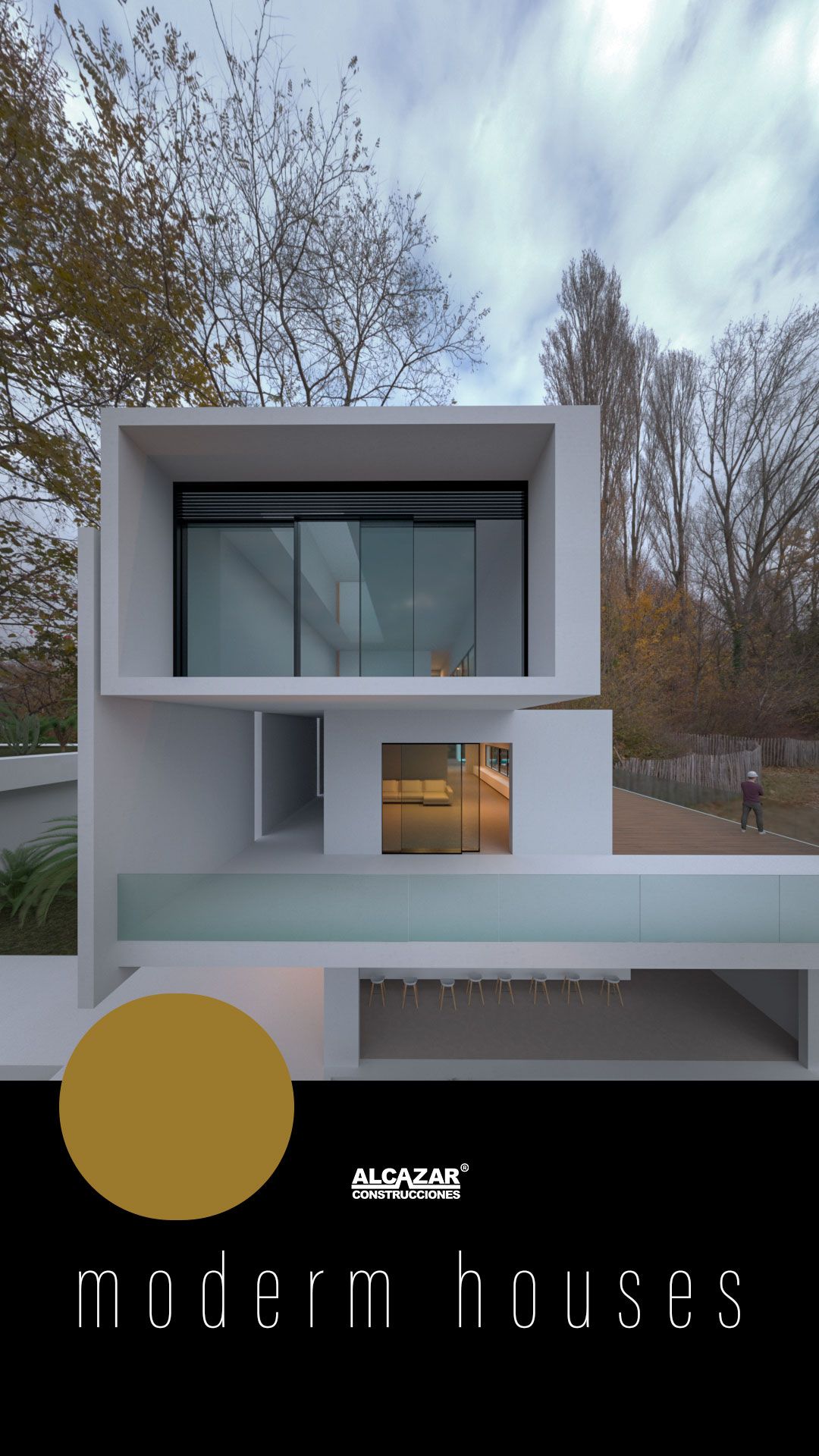 Construir casa moderna