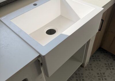 Fregadera para cocina rustica